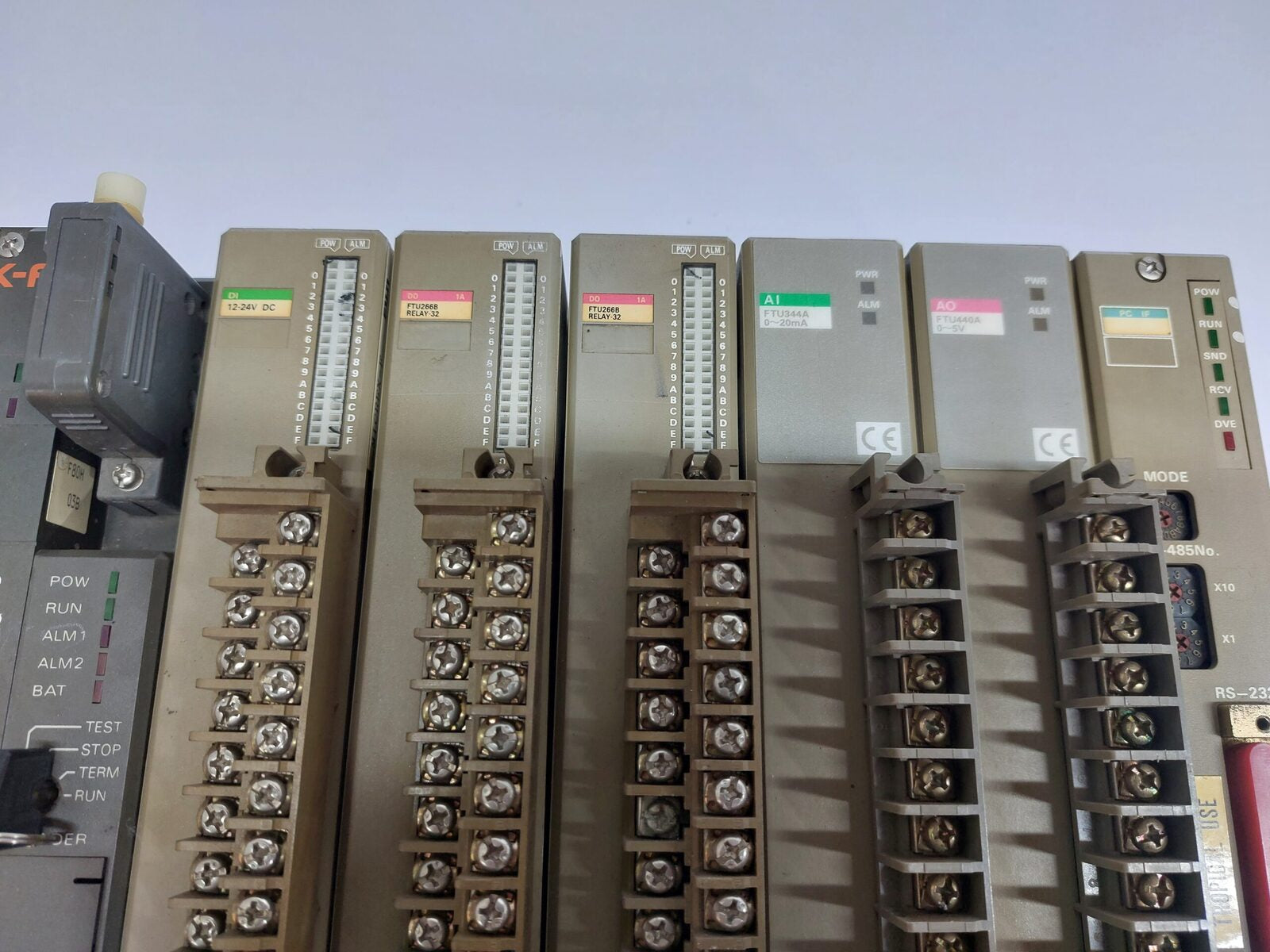 FUJI ELECTRIC MICREX-F FPU080H PROGRAMMABLE CONTROLLER FTU266B, FTU344A, FTU440A, FFU120B-Z100