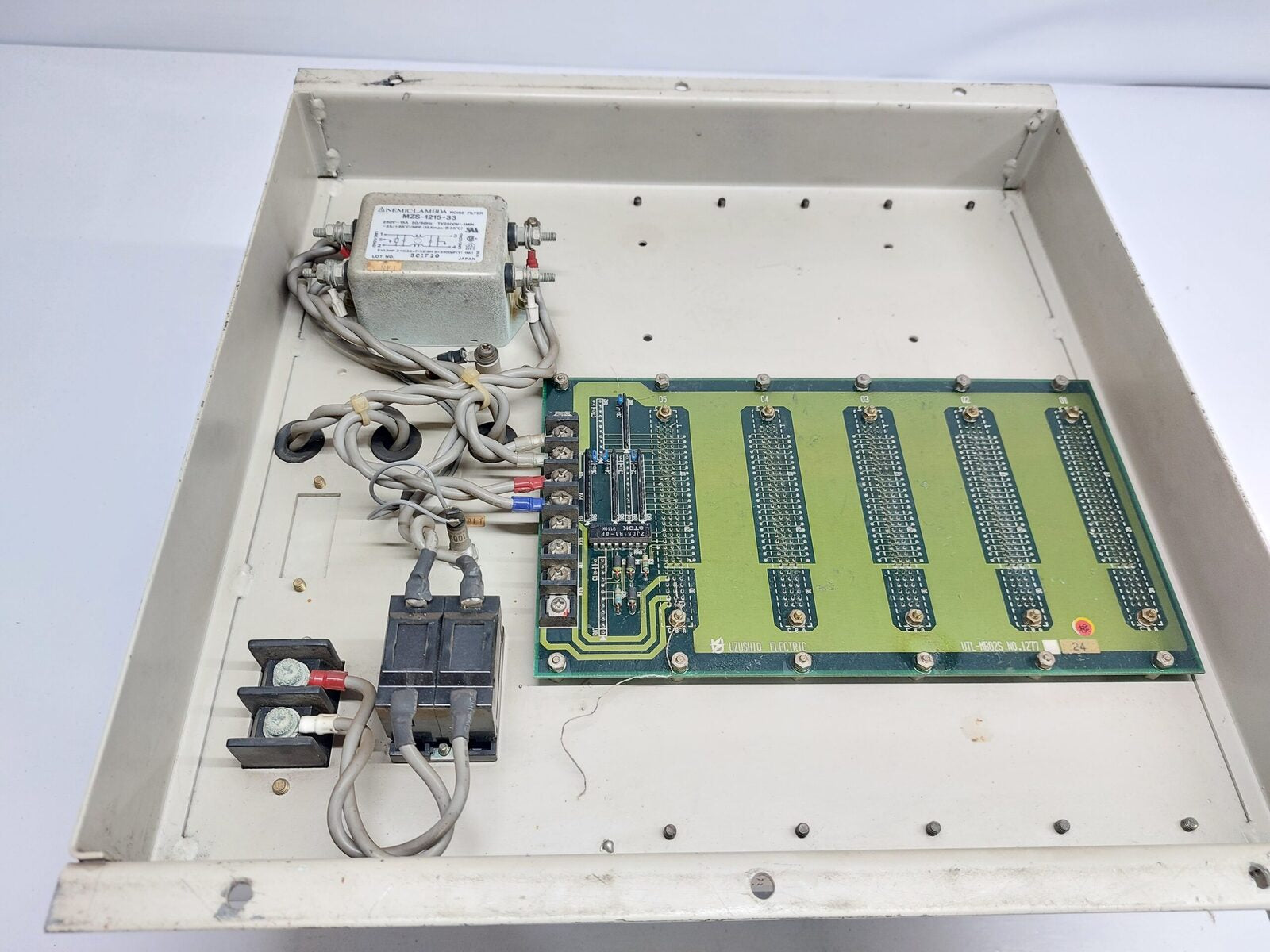 UZUSHIO ELECTRIC UTL-CR02 CPU MICRO COMPUTER SYSTEM UTL-AC02 DIGITAL IN (7)