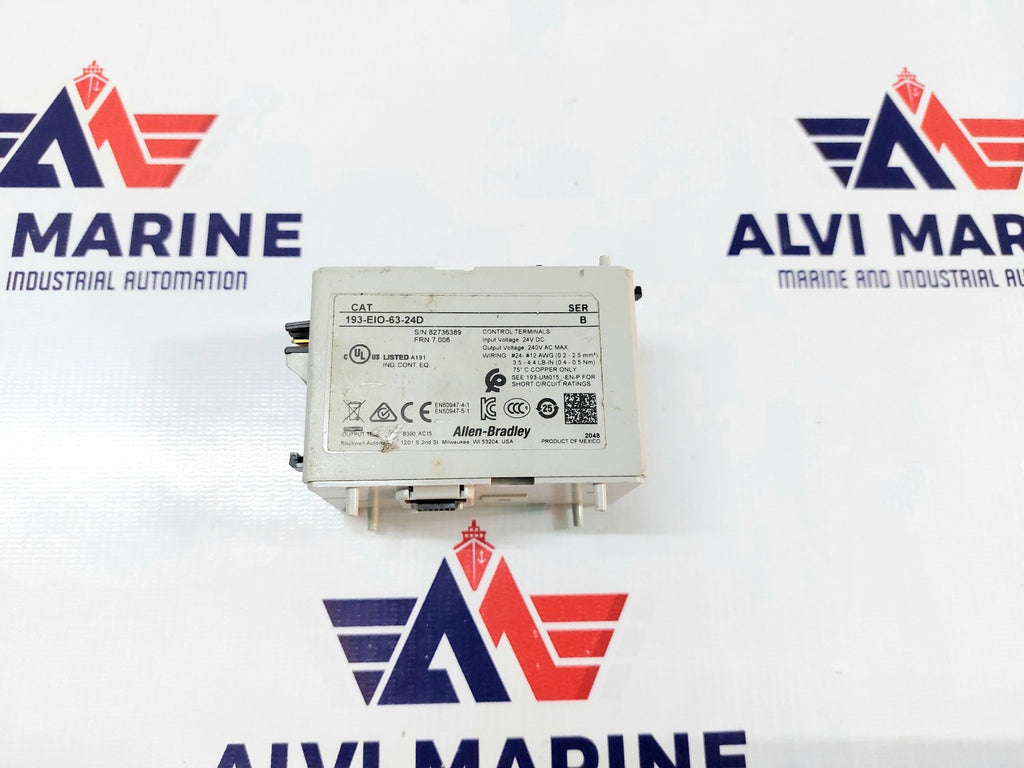 ALLEN BRADLEY 193-EIO-63-24D SER. B CONTROL MODULE