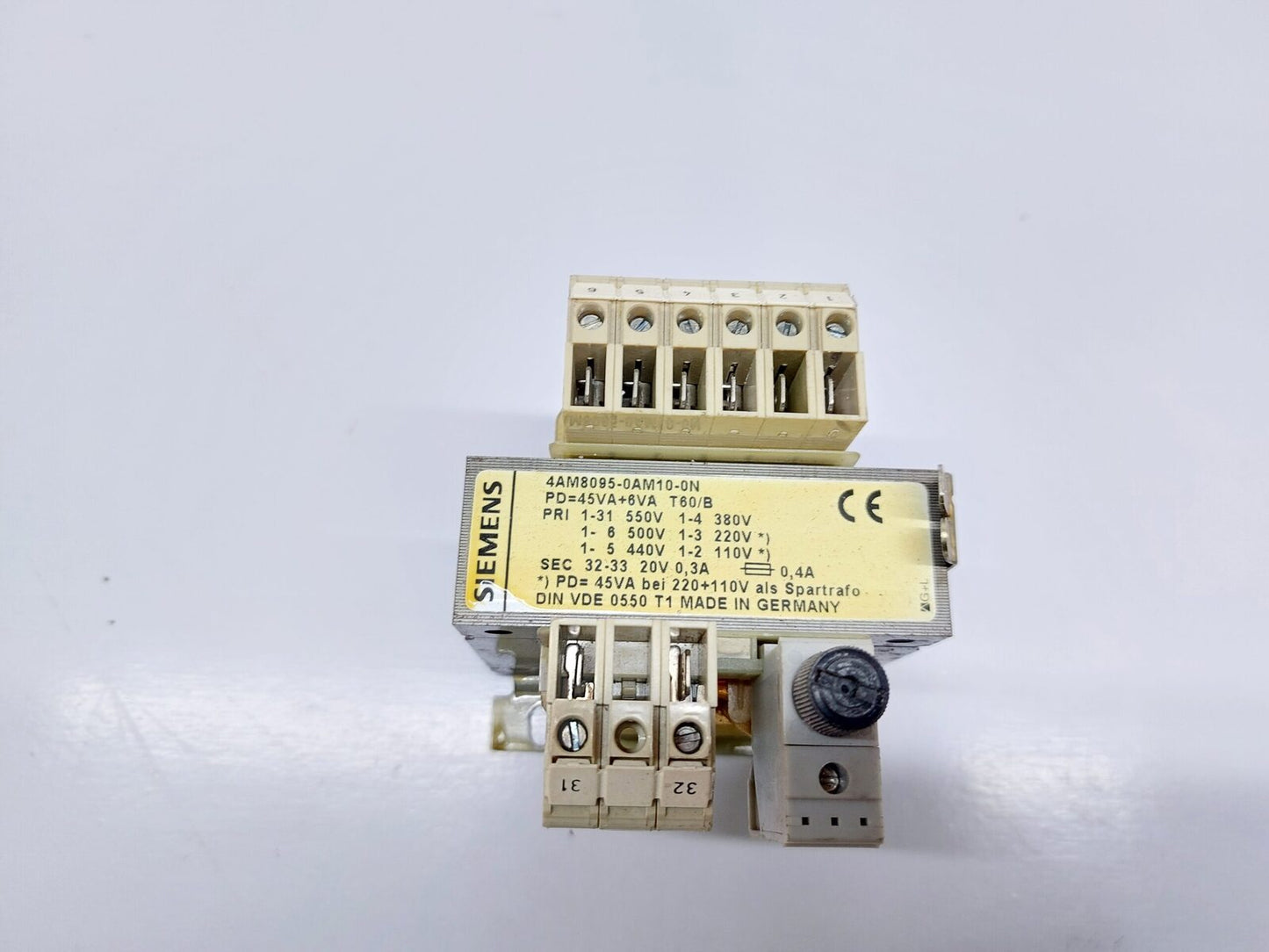 SIEMENS 4AM80955-0AM10-0N TRANSFORMER