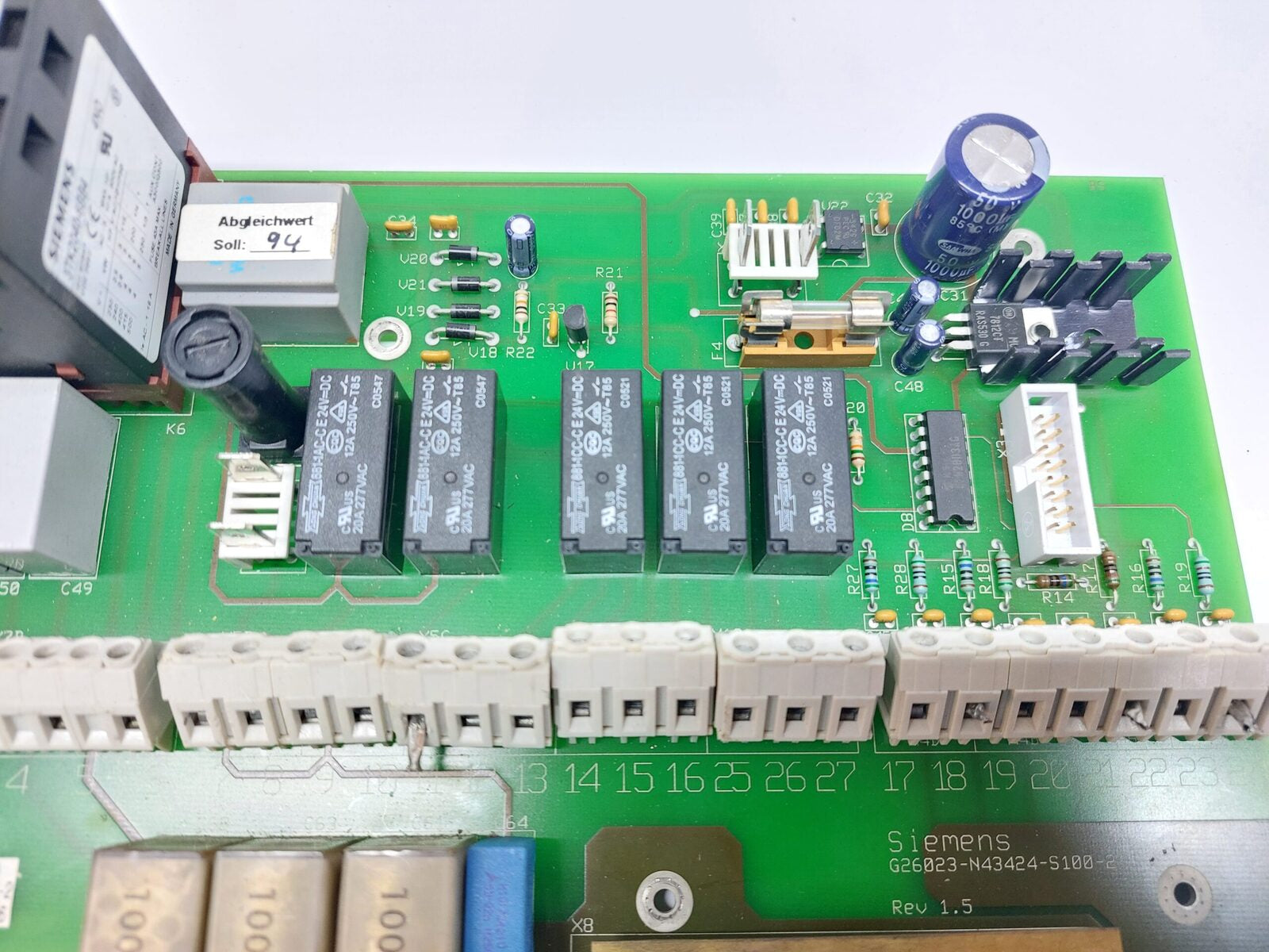 SIEMENS G26023-N43424-S100-2 PCB CARD B&K IO PLATINE V1B (4)