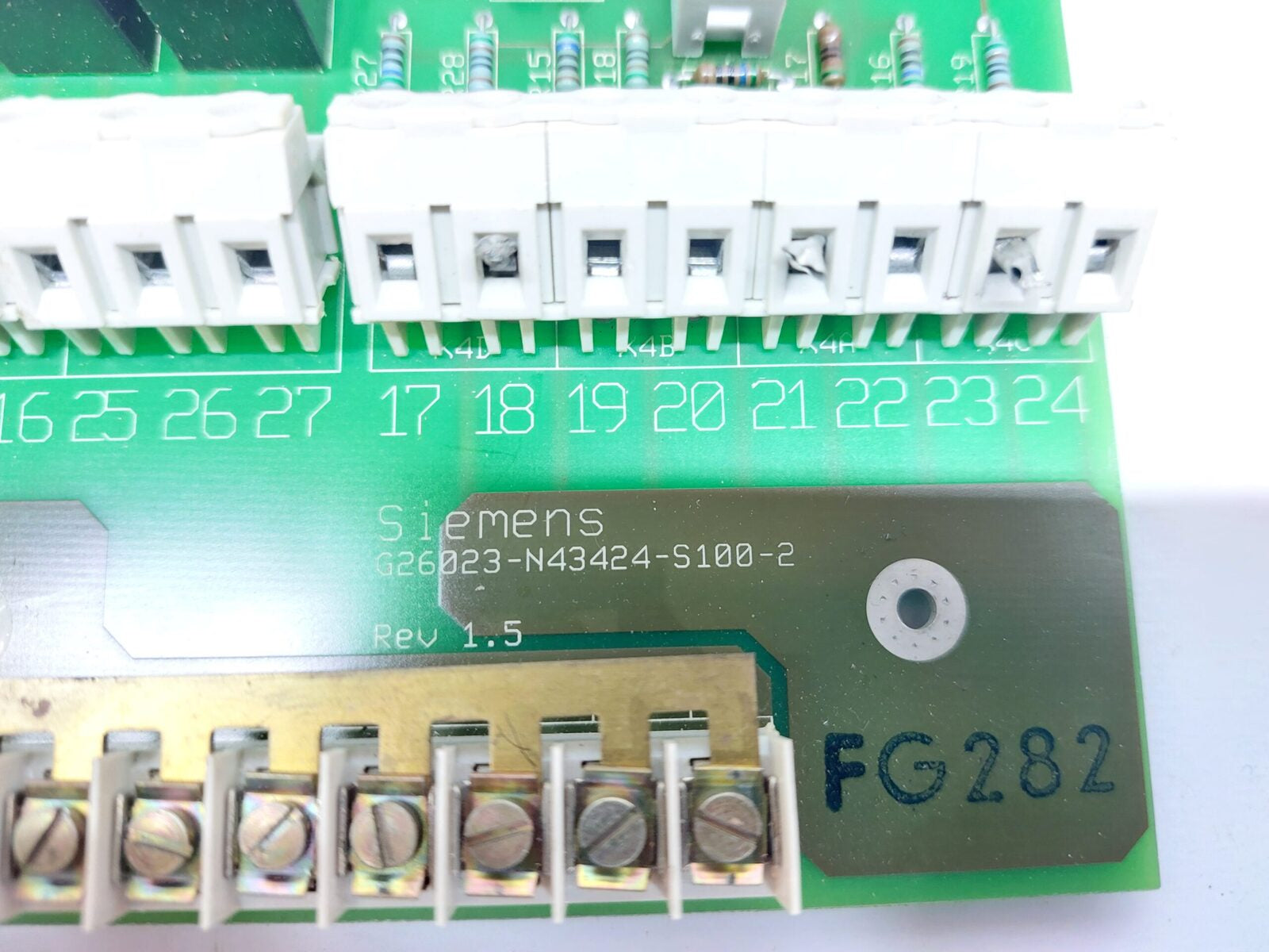 SIEMENS G26023-N43424-S100-2 PCB CARD B&K IO PLATINE V1B (5)