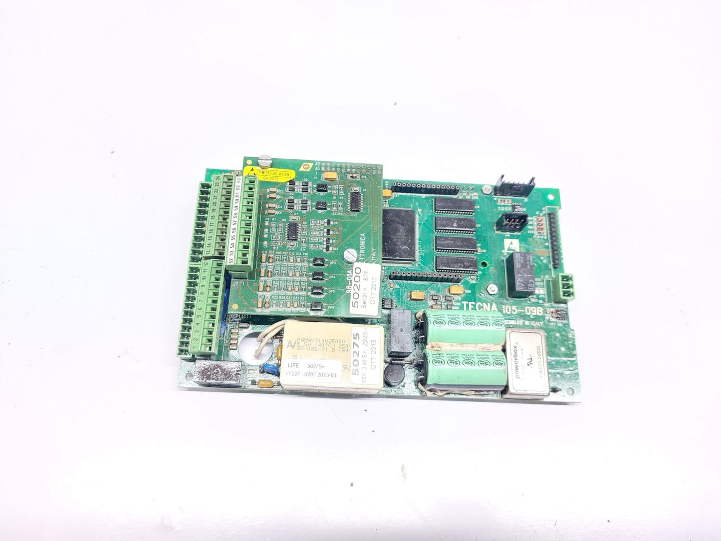 TECNA 105-09B PCB CARD 20464C#1-01 (2)