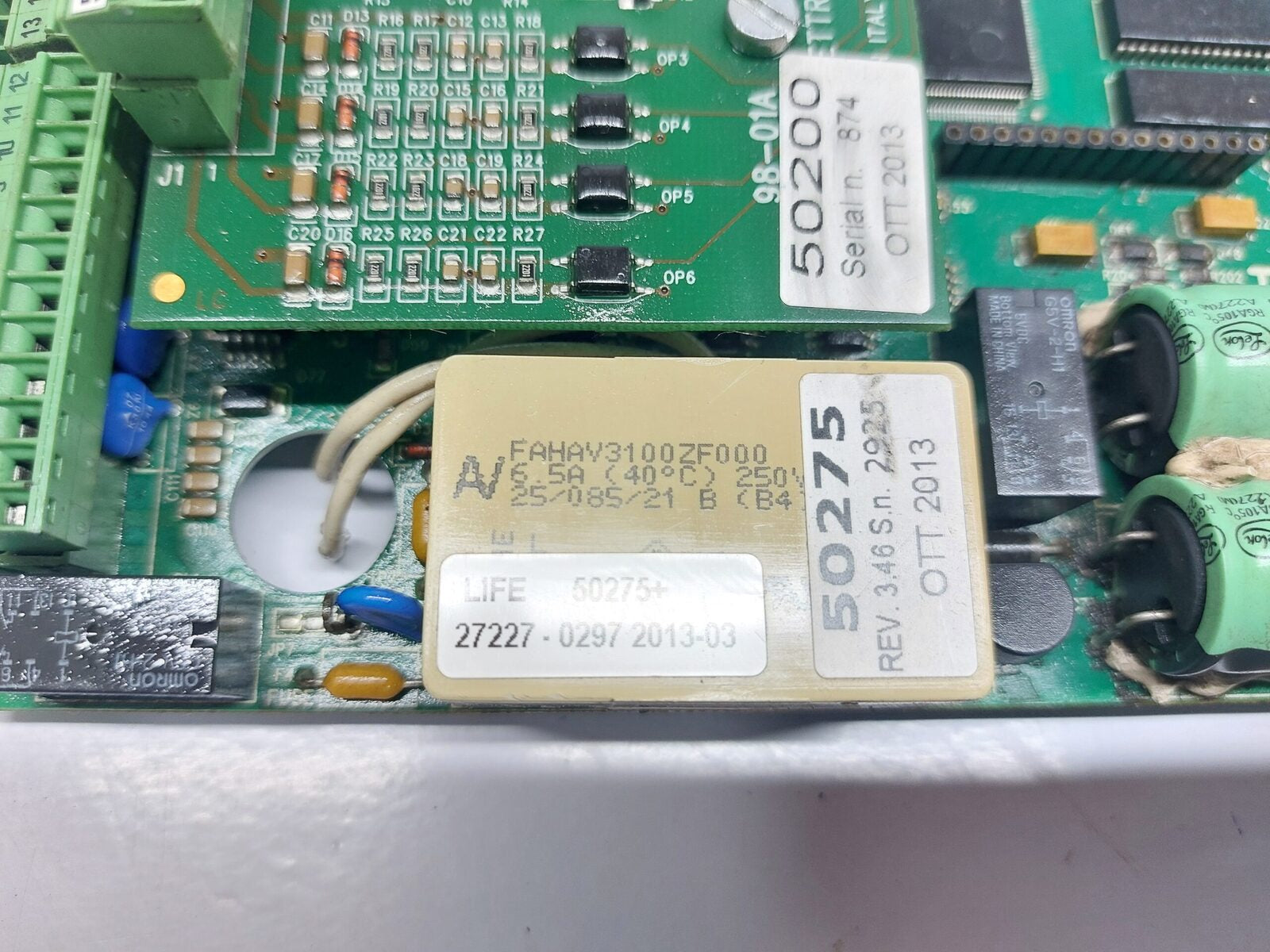 TECNA 105-09B PCB CARD 20464C#1-01 (4)