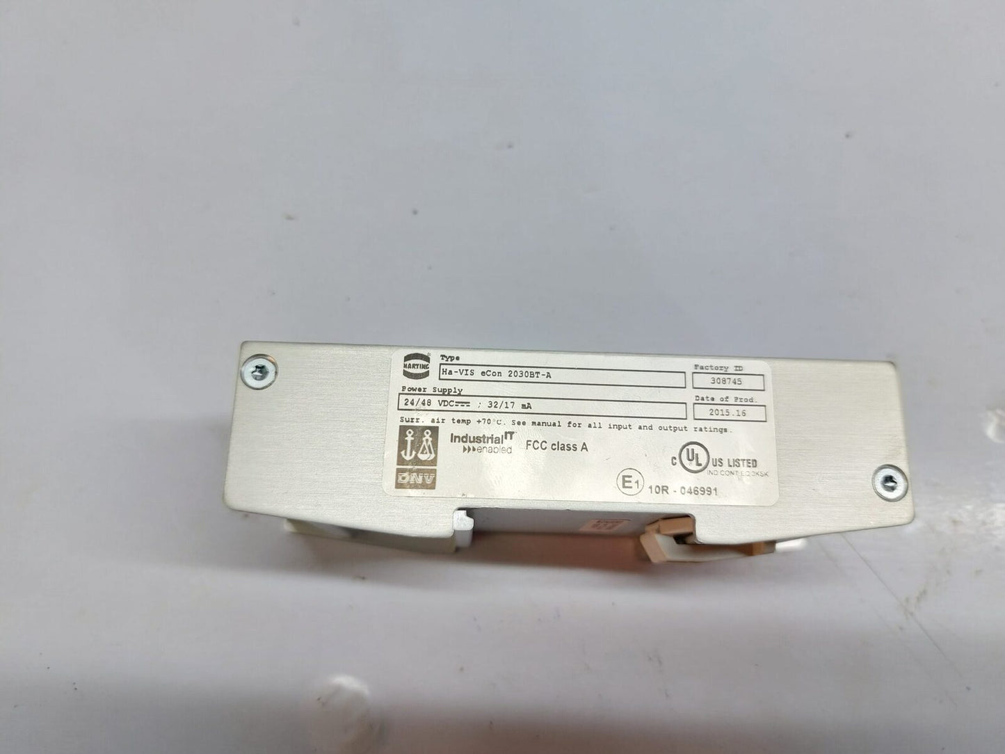 HARTING HA-VIS ECON 2030BT-A INDUSTRIAL ETHERNET SWITCH 24020030000 (4)