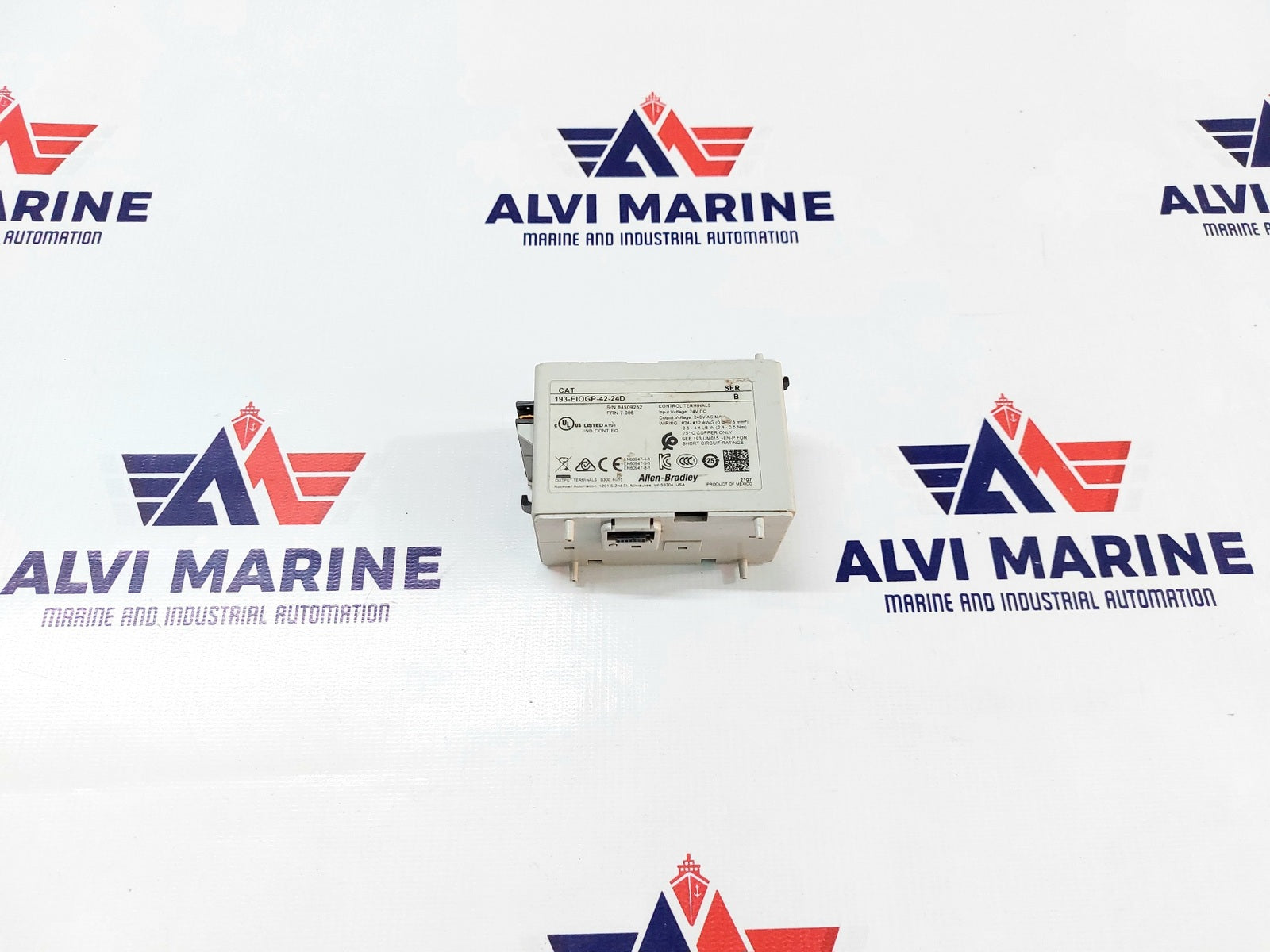 ALLEN BRADLEY 193-EIOGP-42-24D SER. B E300 CONTROL MODULE (1)
