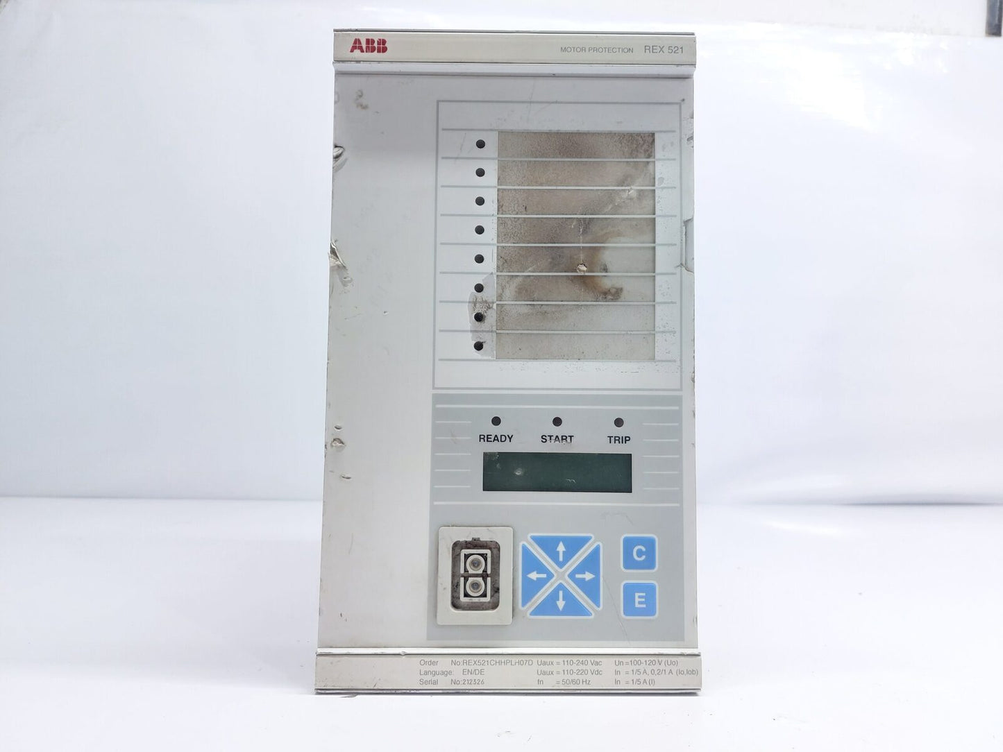 ABB REX 521 MOTOR PROTECTION RELAY REX521CHHPLH07D (2)