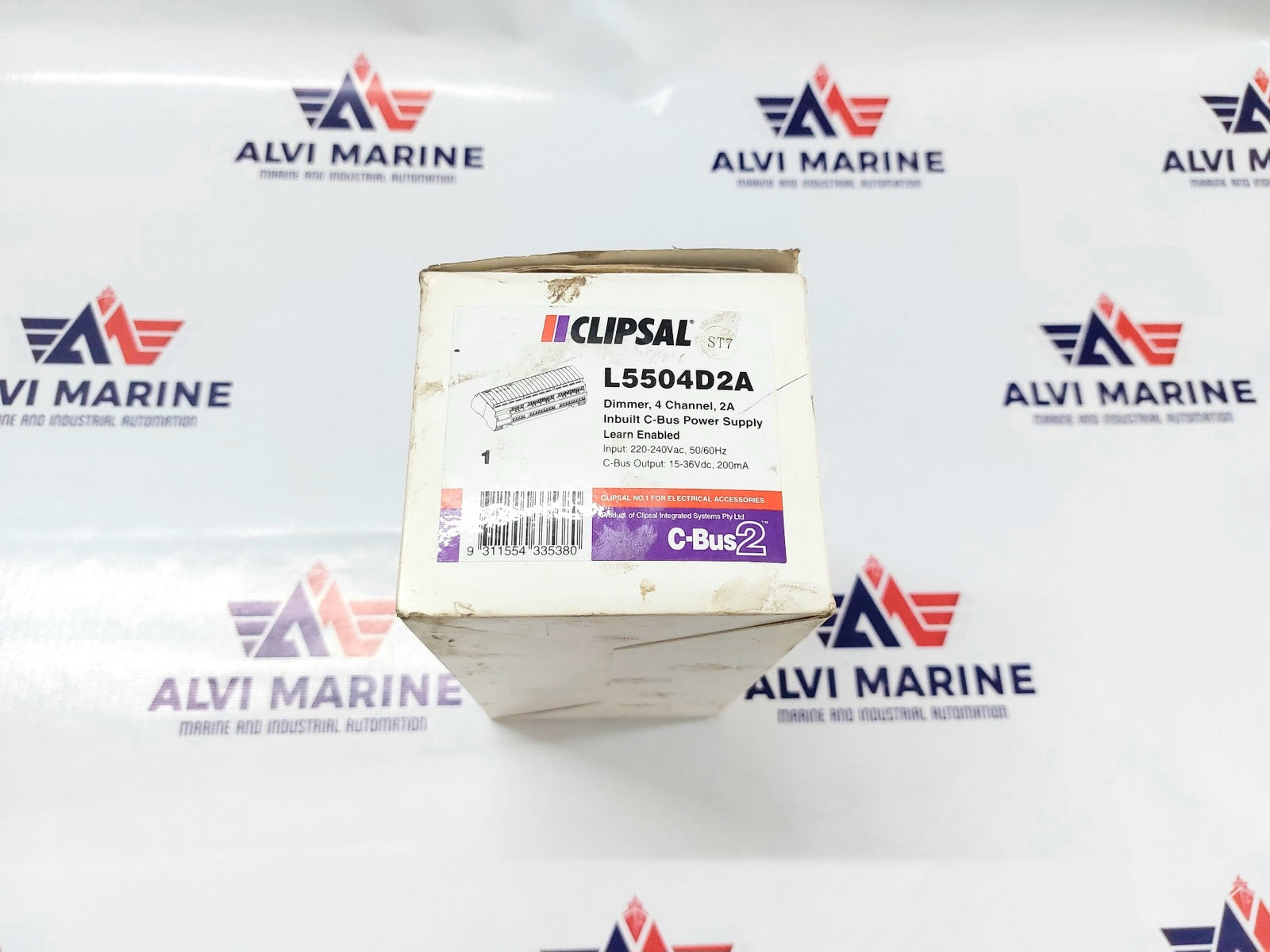 CLIPSAL L5504D2A C-BUS2 4 CHANNEL DIMMER, 2A INBUILT C-BUS POWER SUPPLY