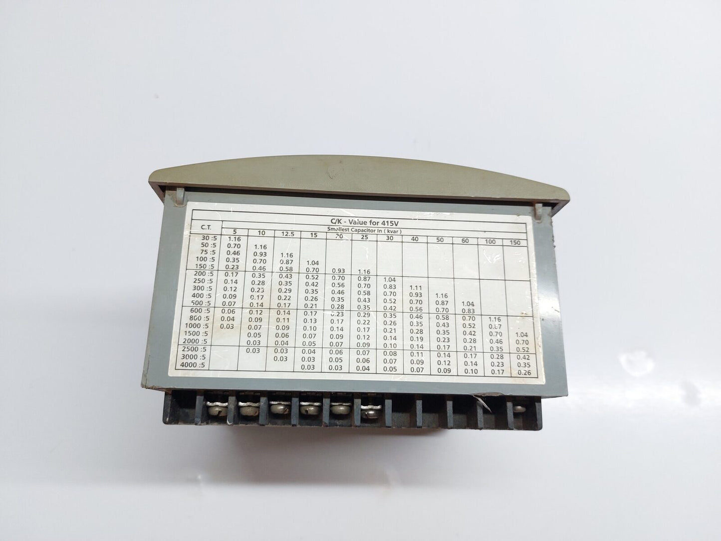 HPL PFCR 60-415-50HZ POWER FACTOR CONTROL RELAY (4)