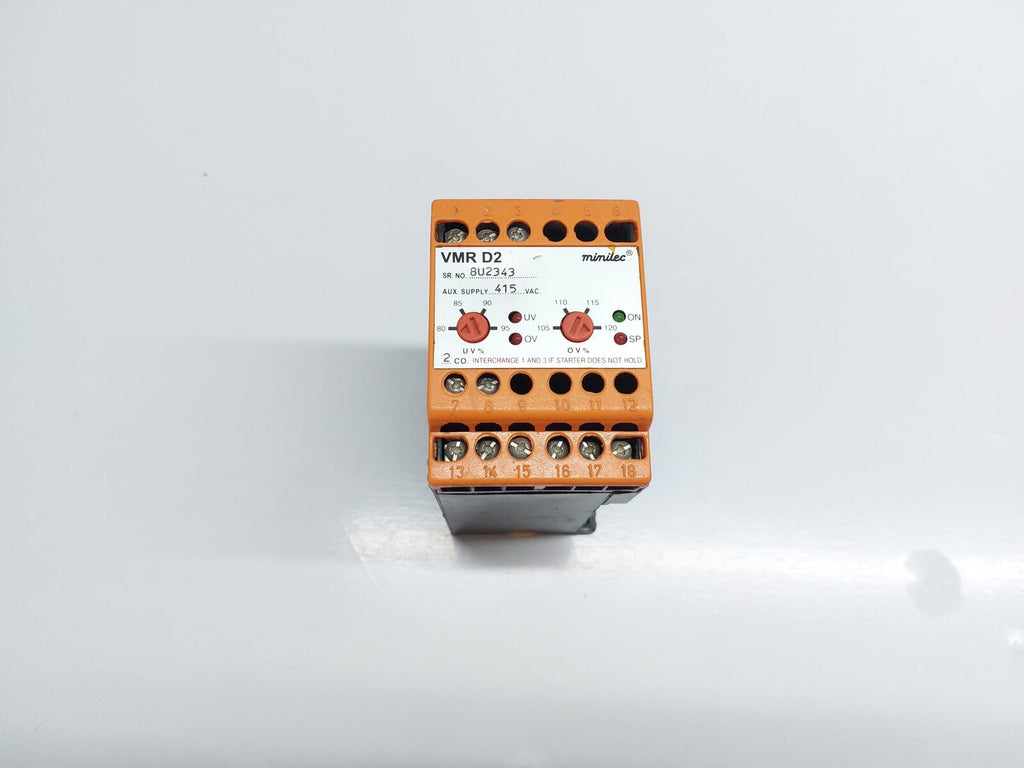 MINILEC VMR D2 VOLTAGE MONITORING RELAY