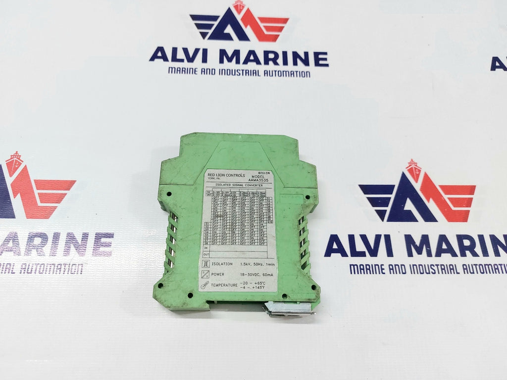 RED LION CONTROLS AAMA3535 ISOLATED SIGNAL CONVERTER 18-30VDC, 60MA (2)