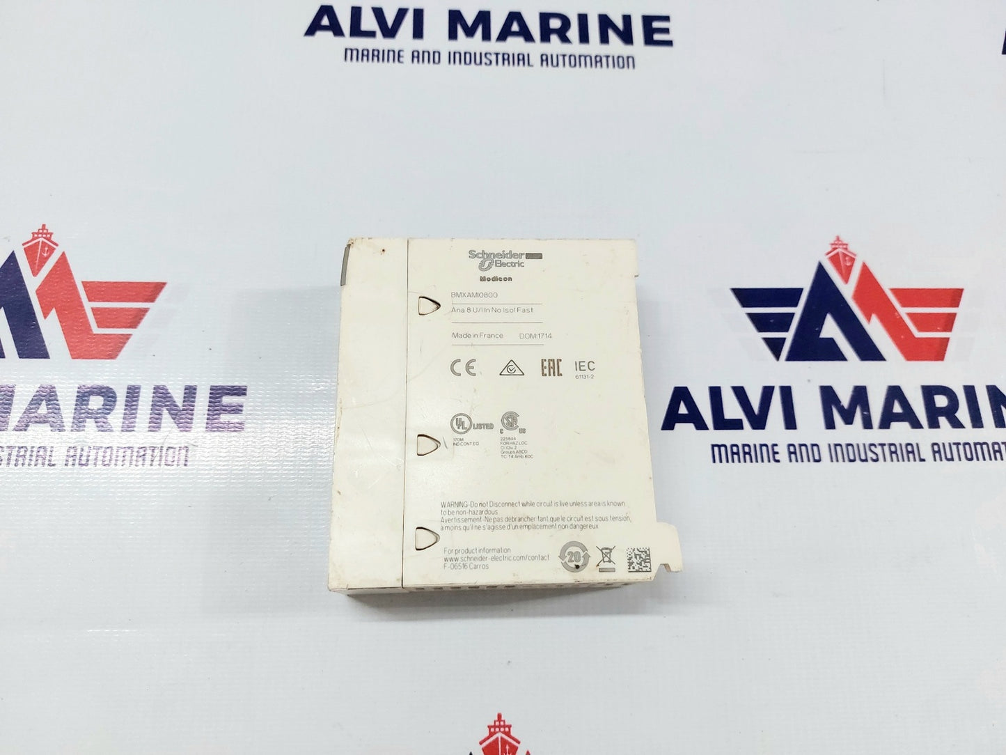 SCHNEIDER ELECTRIC MODICON BMXAMI0800 ANALOG INPUT MODULE AMI0800