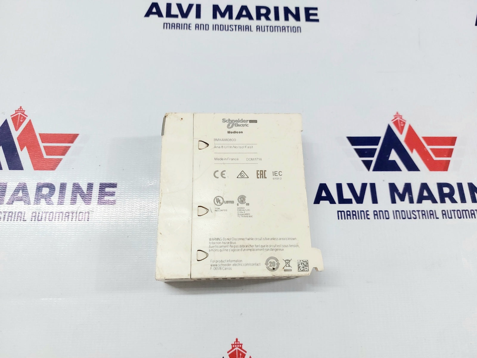 SCHNEIDER ELECTRIC MODICON BMXAMI0800 ANALOG INPUT MODULE AMI0800