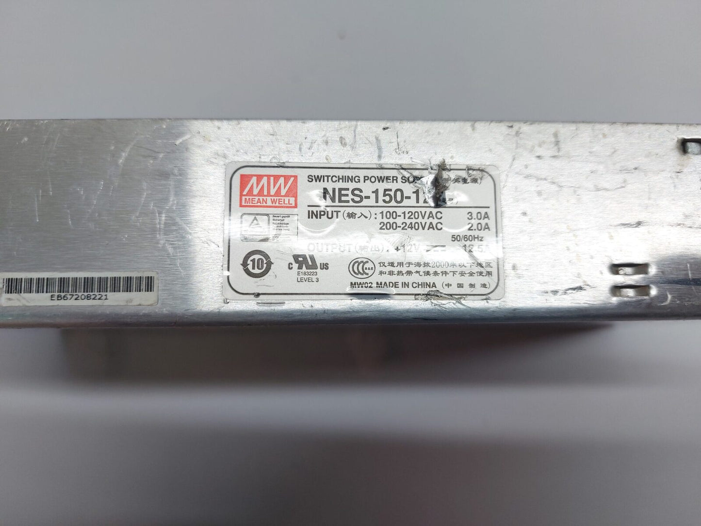 MEAN WELL NES-150-12 SWITCHING POWER SUPPLY (7)