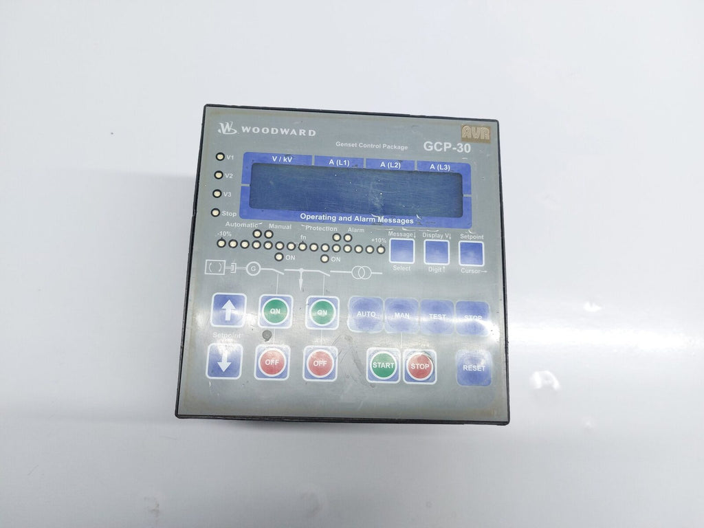 WOODWARD GCP-30 GENSET CONTROL PACKAGE 8440-1614 H GCP-32 (1)