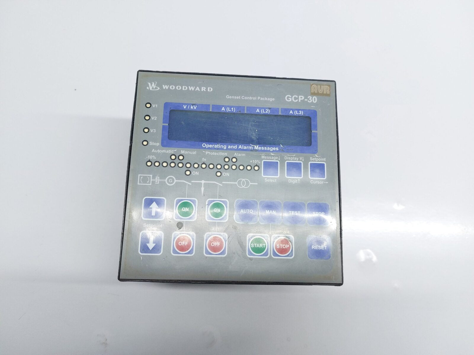 WOODWARD GCP-30 GENSET CONTROL PACKAGE 8440-1614 H GCP-32 (1)