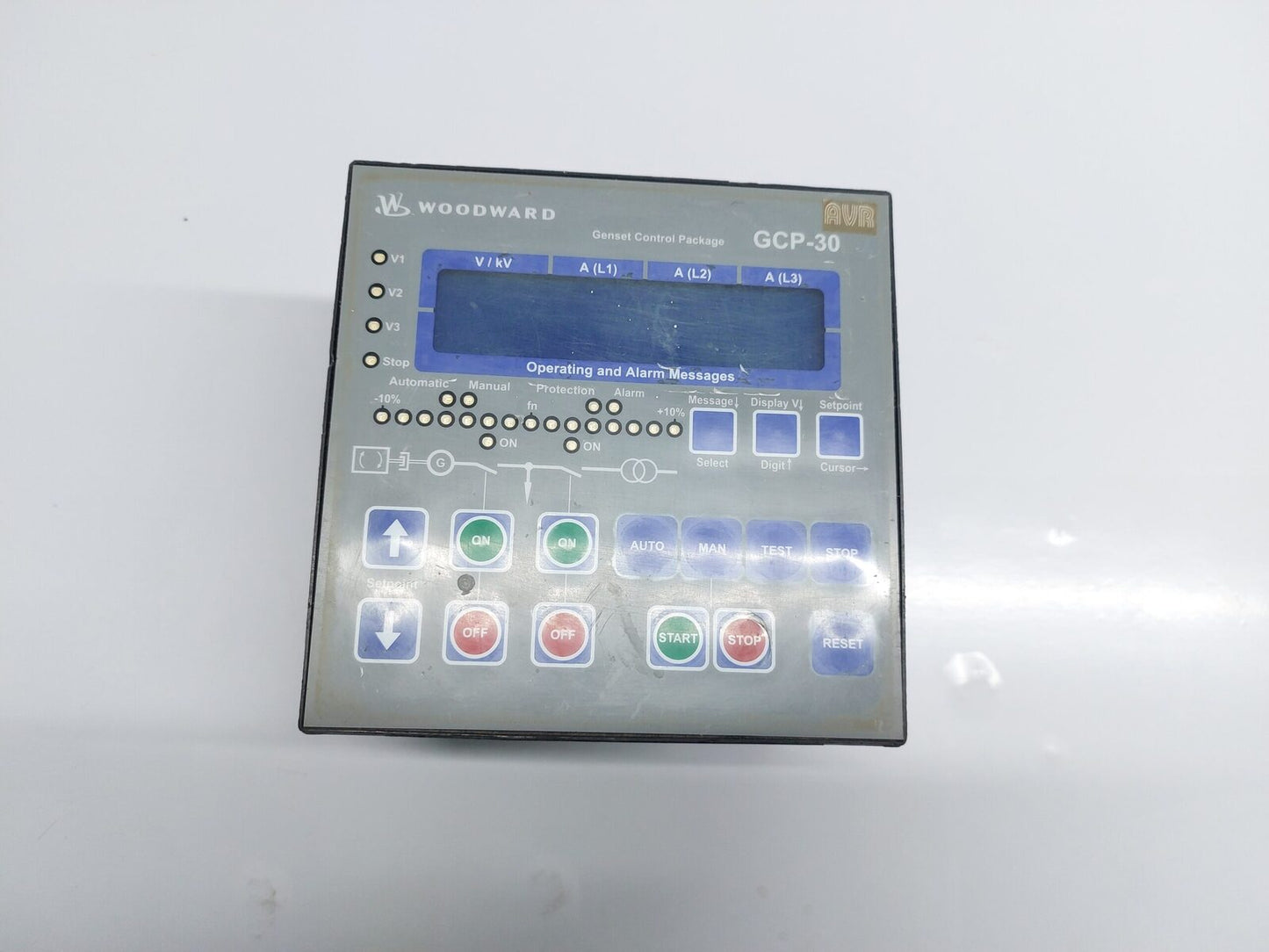 WOODWARD GCP-30 GENSET CONTROL PACKAGE 8440-1614 H GCP-32 (2)