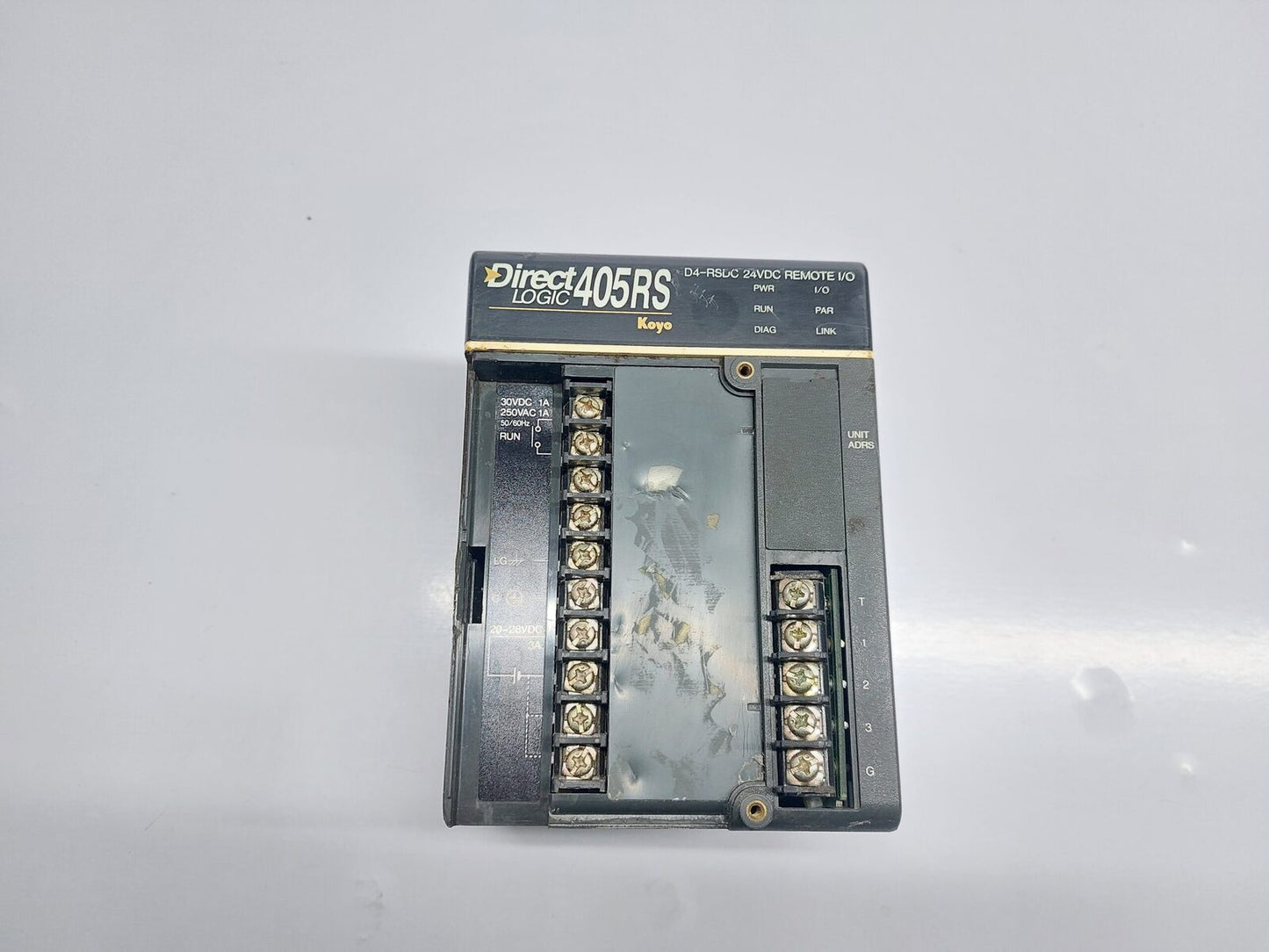 KOYO DIRECT LOGIC 405RS D4-RSDC 24VDC REMOTE IO MODULE (2)