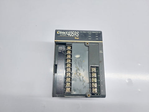 KOYO DIRECT LOGIC 405RS D4-RSDC 24VDC REMOTE IO MODULE (2)