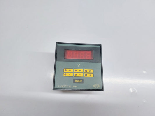 NIPPEN LINE 3 PHASE VOLTMETER WITH SELECTOR (1)