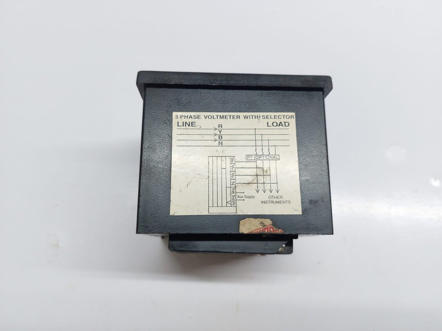 NIPPEN LINE 3 PHASE VOLTMETER WITH SELECTOR (5)