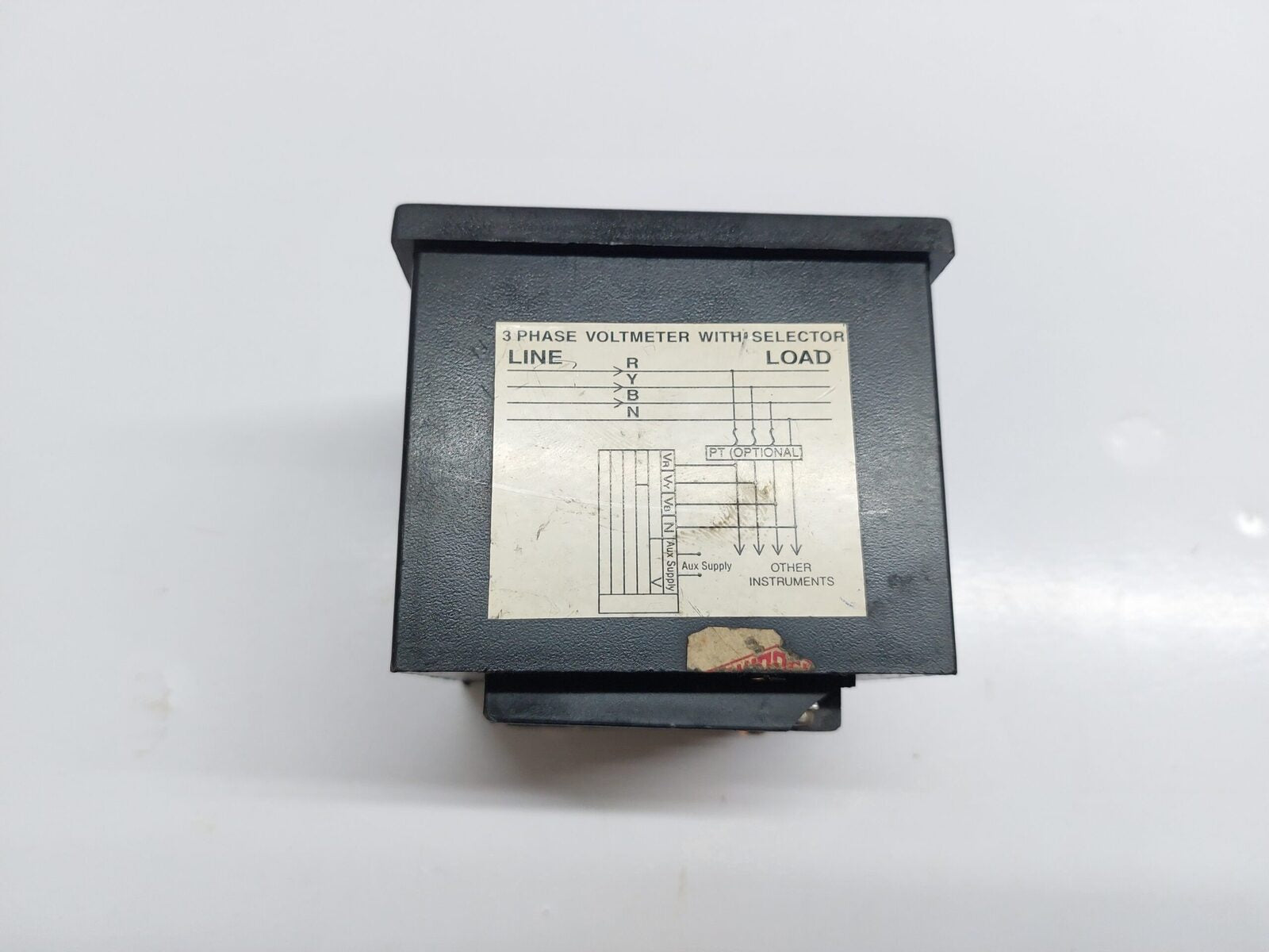 NIPPEN LINE 3 PHASE VOLTMETER WITH SELECTOR (5)