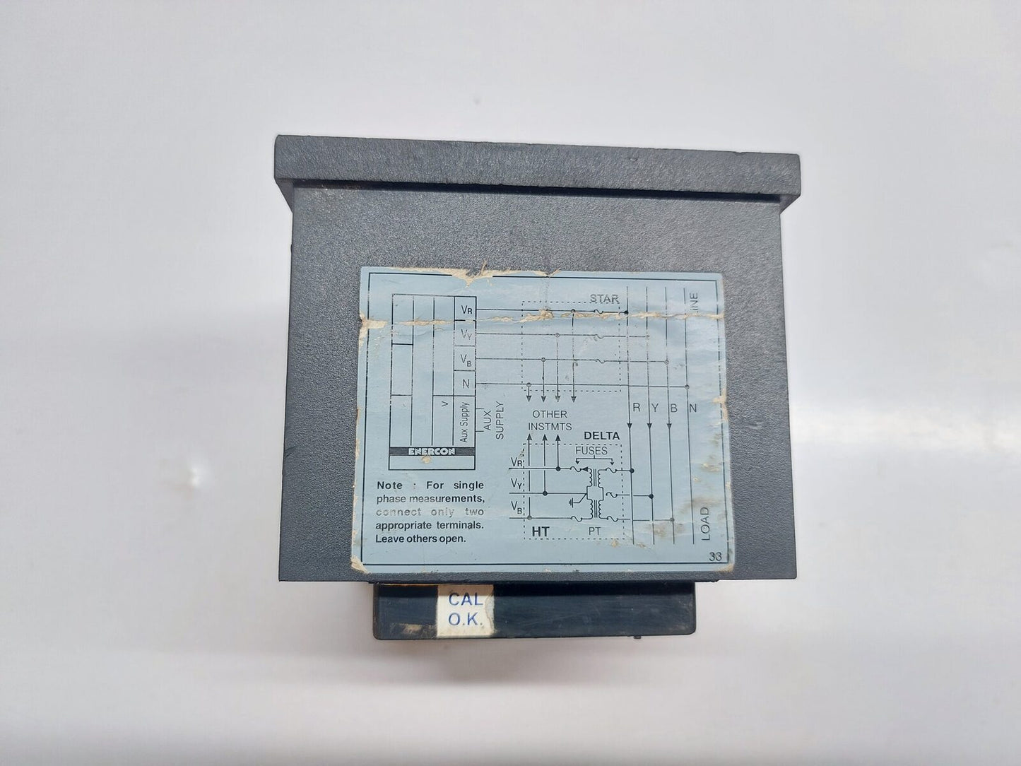 ENERCON DM 3256 DIGITAL PANEL METER (5)