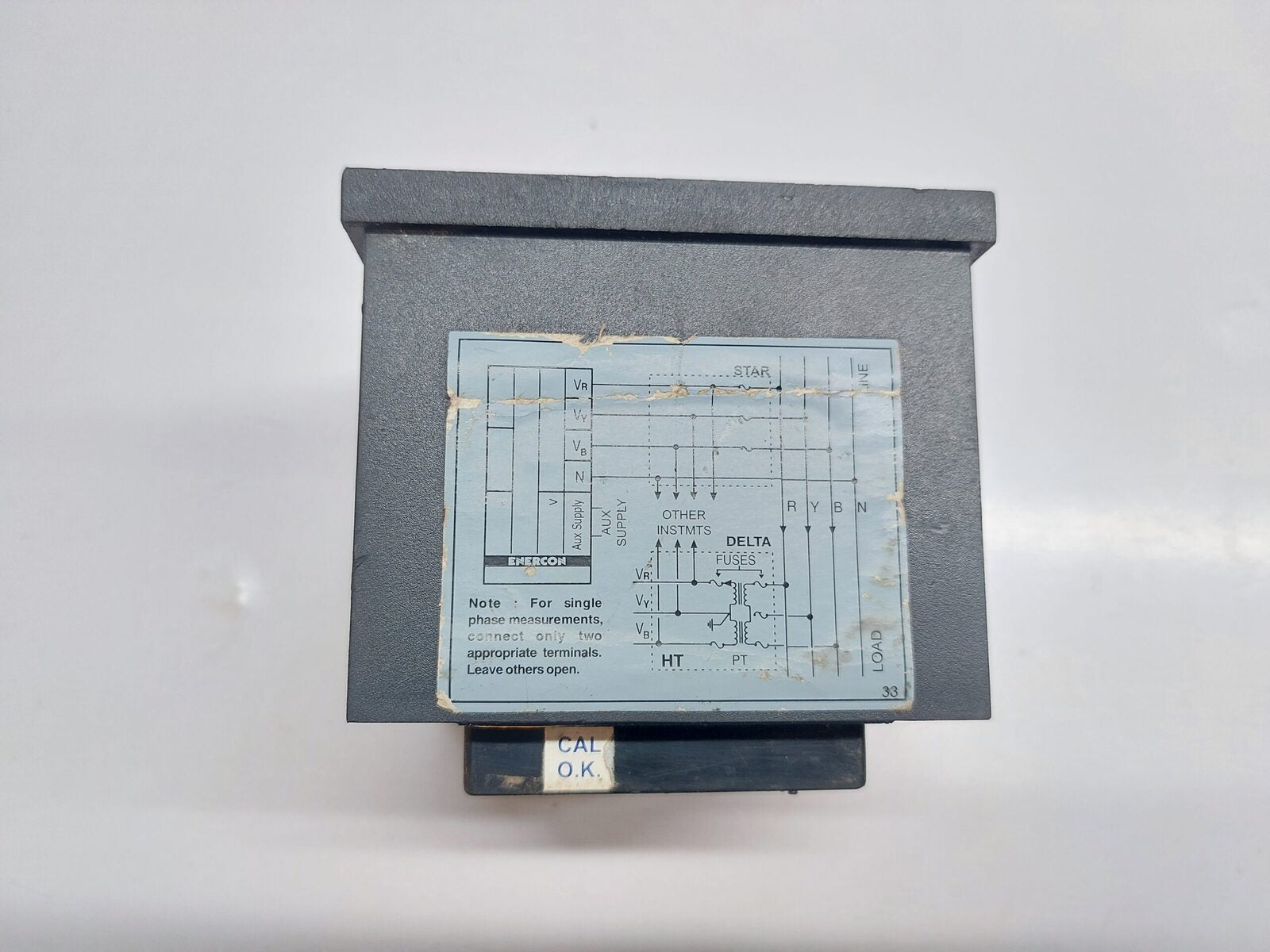 ENERCON DM 3256 DIGITAL PANEL METER (5)