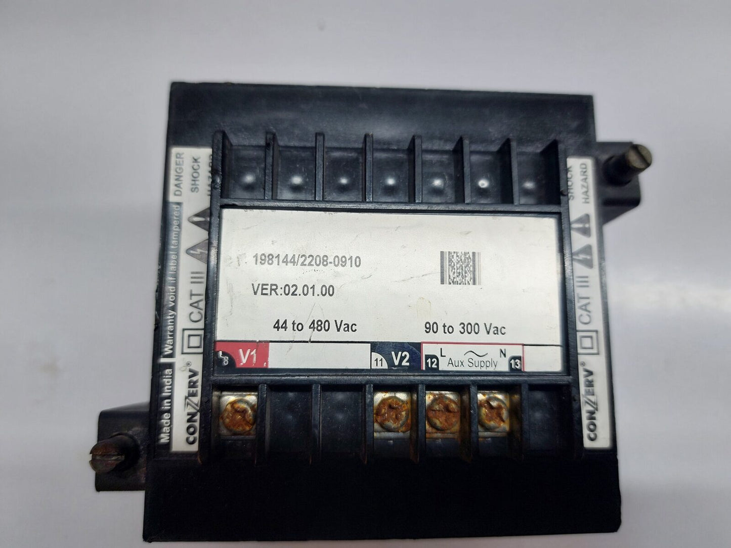 CONZERV DM1210 SINGLE PHASE VOLTMETER (1)