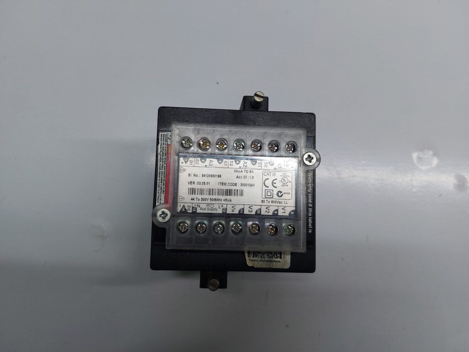 SCHNEIDER ELECTRIC CONZERV EM6436 ENERGY METER