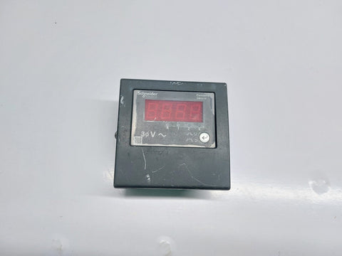 SCHNEIDER ELECTRIC CONZERV DM3210 THREE PHASE VOLTMETER