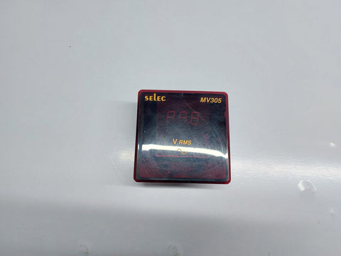 SELEC MV305 DIGITAL VOLTMETER