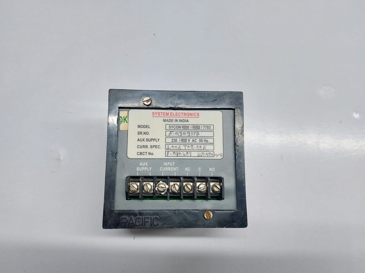 SYCON 7703 EARTH LEAKAGE RELAY (6)