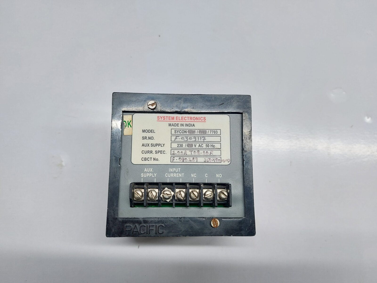 SYCON 7703 EARTH LEAKAGE RELAY (6)