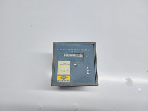 HPL SOCOMEC CT-2M AC, 3 PHASE, 4 WIRE ELECTRONIC KWH METER (1)