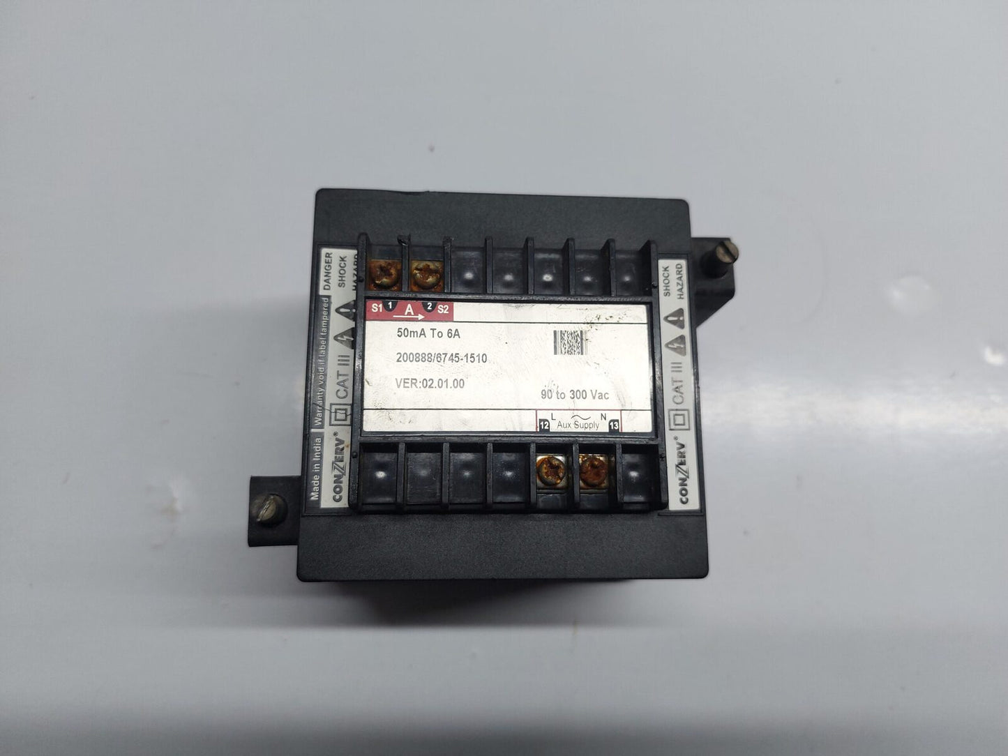CONZERV DM1110 SINGLE PHASE VOLTMETER