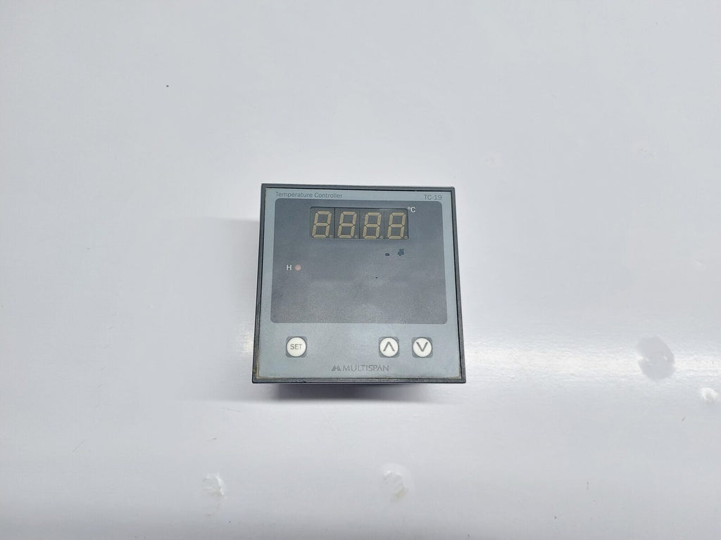 MULTISPAN TC-19 TEMPERATURE CONTROLLER