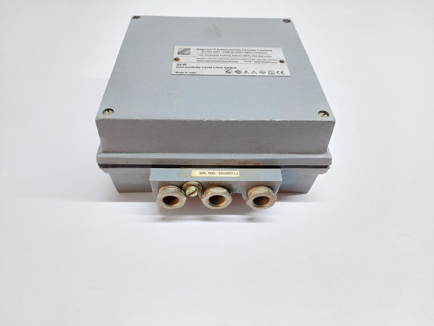 SAPCON SLW CONDUCTIVITY LEVEL LIMIT SWITCH (3)