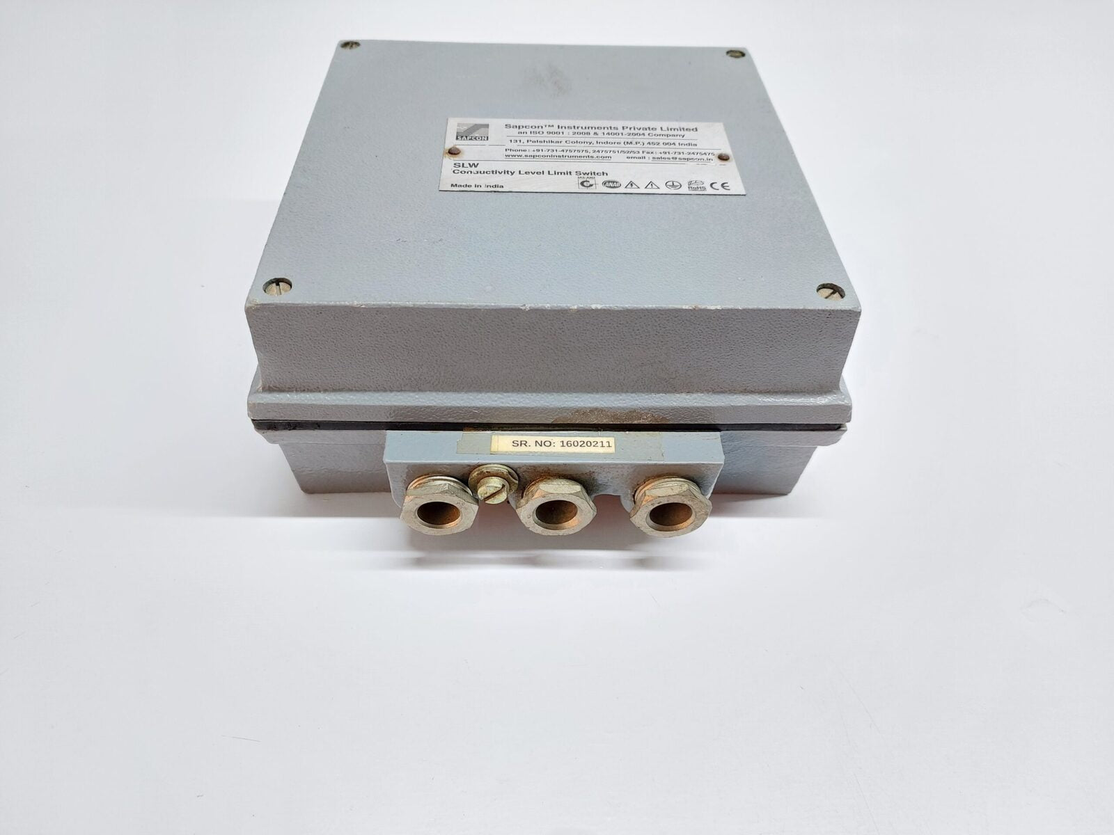 SAPCON SLW CONDUCTIVITY LEVEL LIMIT SWITCH (3)