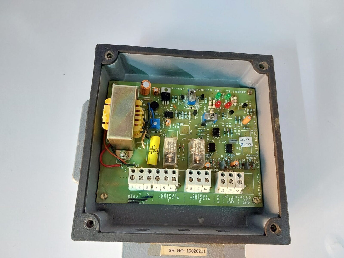 SAPCON SLW CONDUCTIVITY LEVEL LIMIT SWITCH (5)