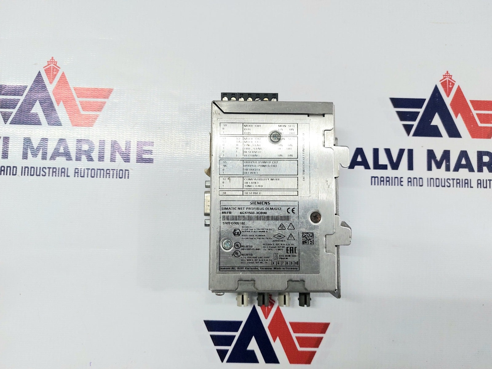 SIEMENS SIMATIC NET PROFIBUS OLMG12 OPTICAL LINK MODULE 6GK1503-3CB00 (3)