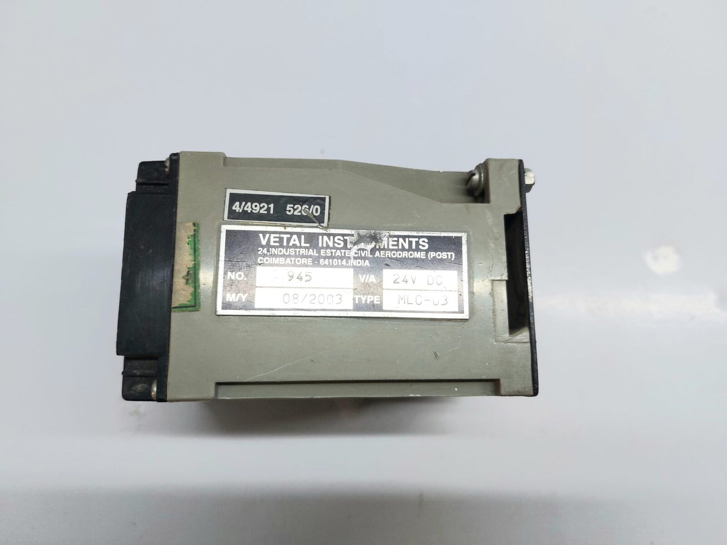 VETAL INSTRUMENTS MLC-03 RELAY (4)