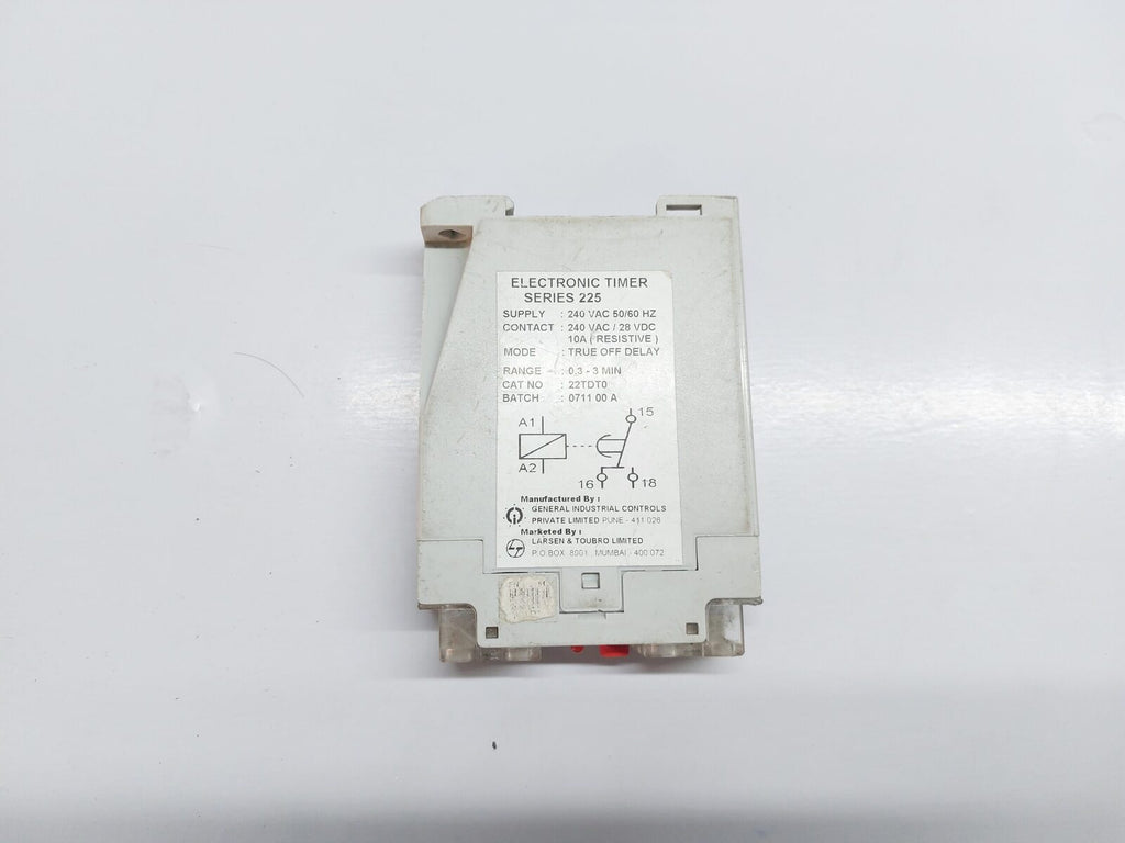 GIC 22TDT0 ELECTRONIC TIMER