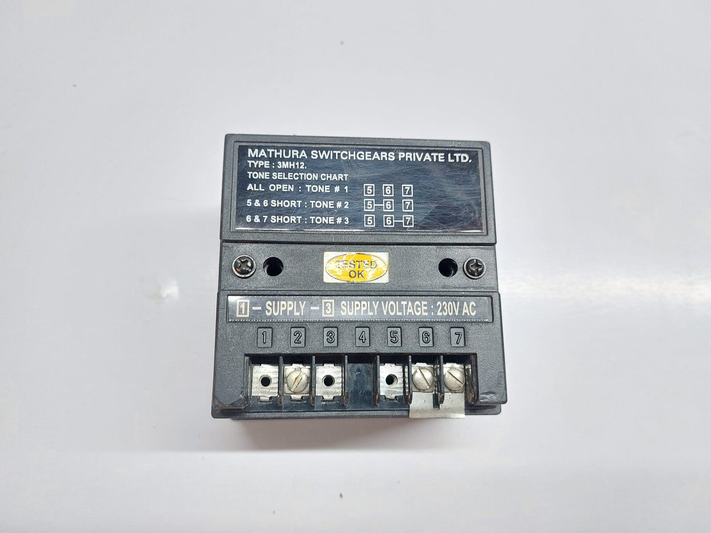 MATHURA 3MH12 ELECTRONIC HOOTER