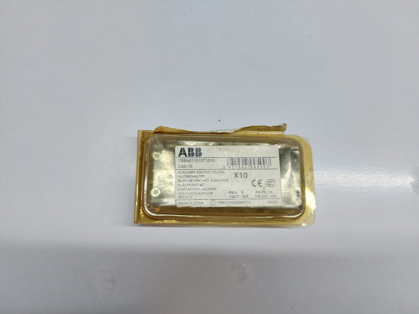 ABB CA3-10 AUXILIARY CONTACT (6)