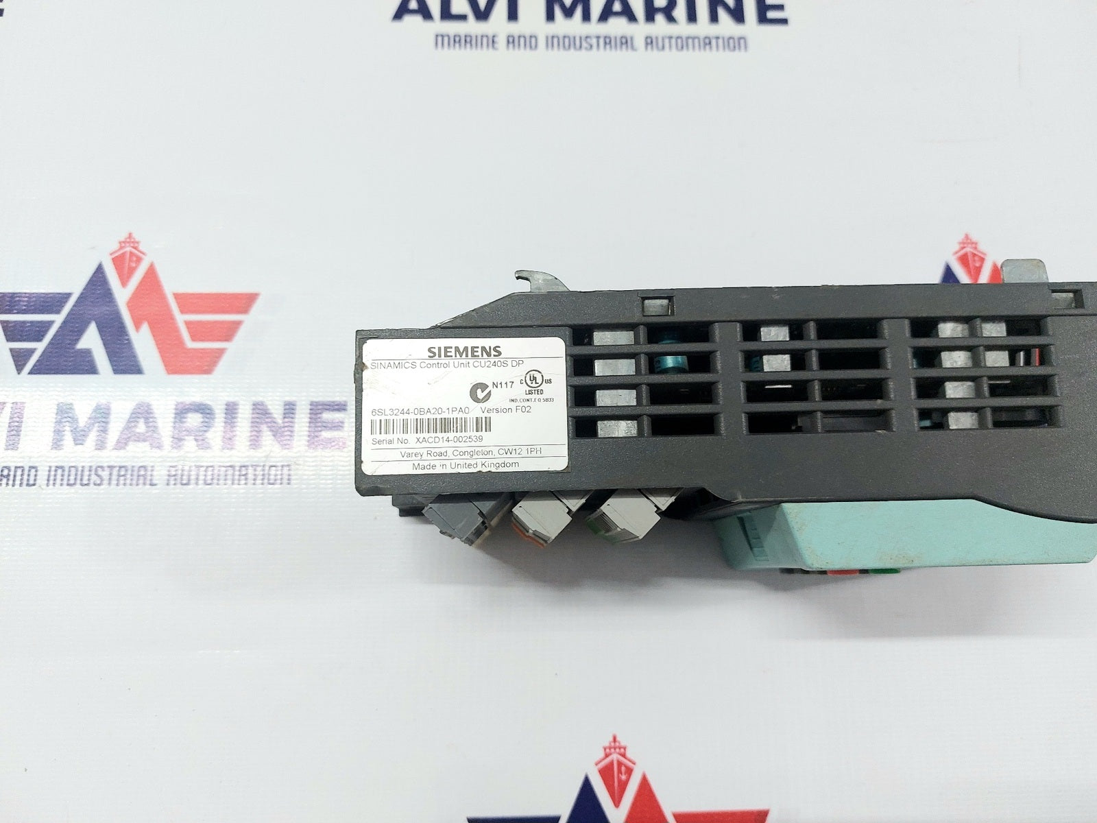 SIEMENS SINAMICS CU240S DP 6SL3244-0BA20-1PA0 CONTROL UNIT WITH 6SL3255-0AA00-4BA1 (2)