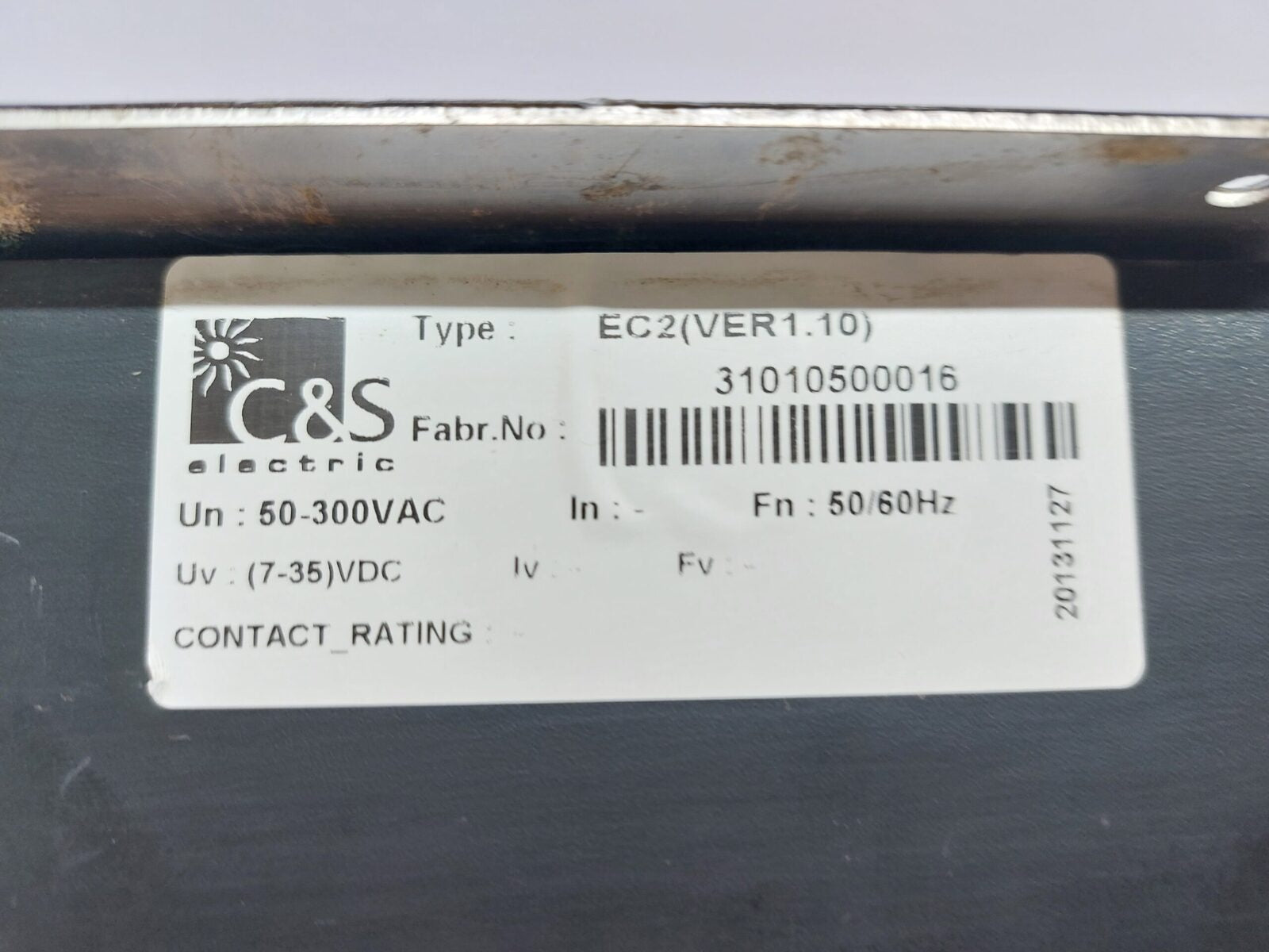 C&S ELECTRIC EC-2 ENGINE CONTROL RELAY (5)