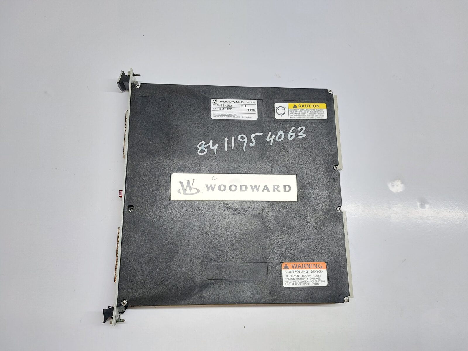 WOODWARD 5466-253 ANALOG COMBO TMR MODULE REV K (4)
