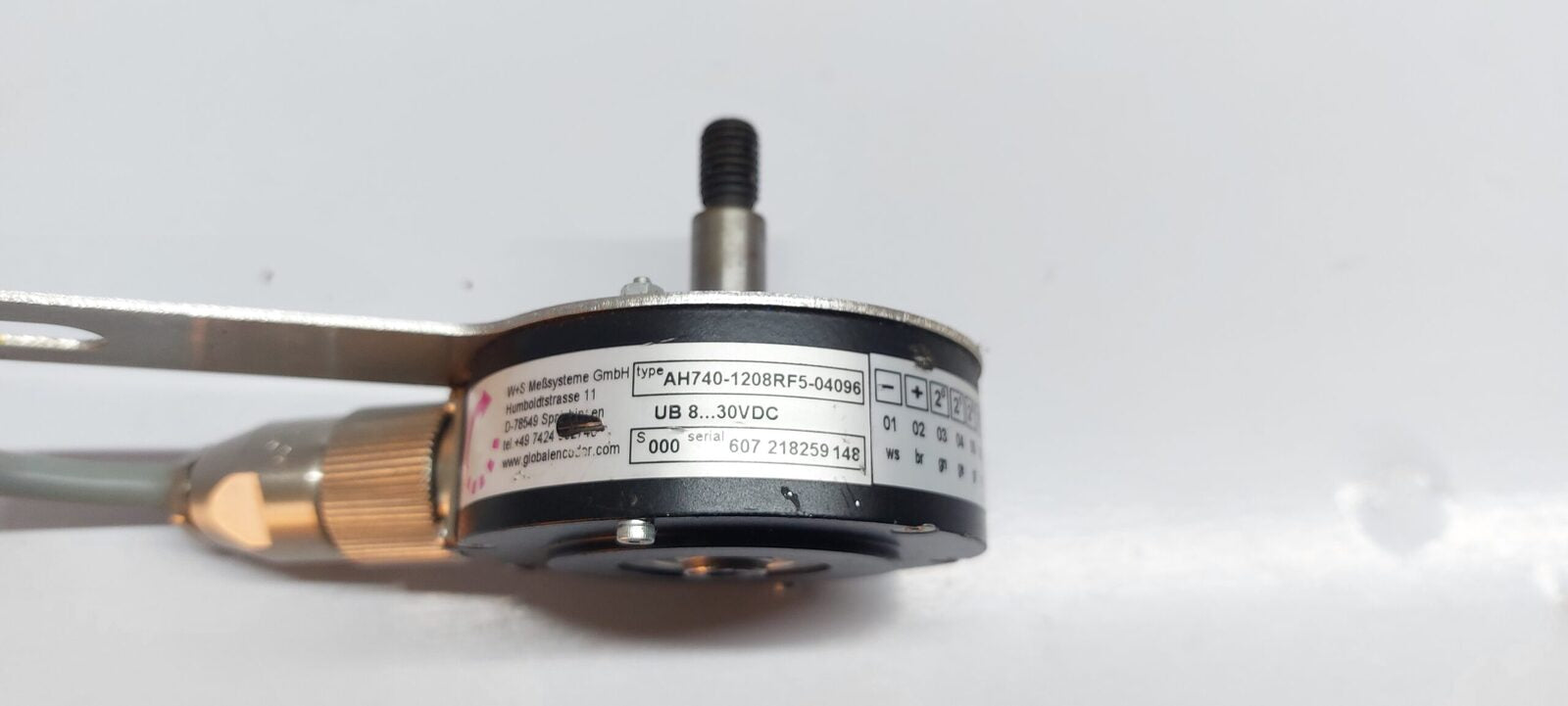 W+S MEBSYSTEME AH740-1208RF5-04096 INDUSTRIAL ENCODER (4)