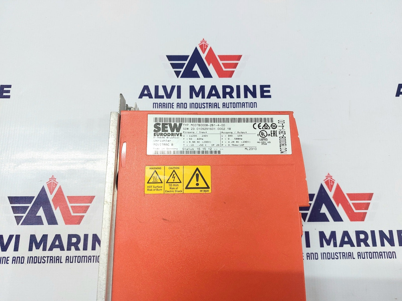SEW EURODRIVE MC07B0008-2B1-4-00 MOVITRAC INVERTER DRIVE (4)